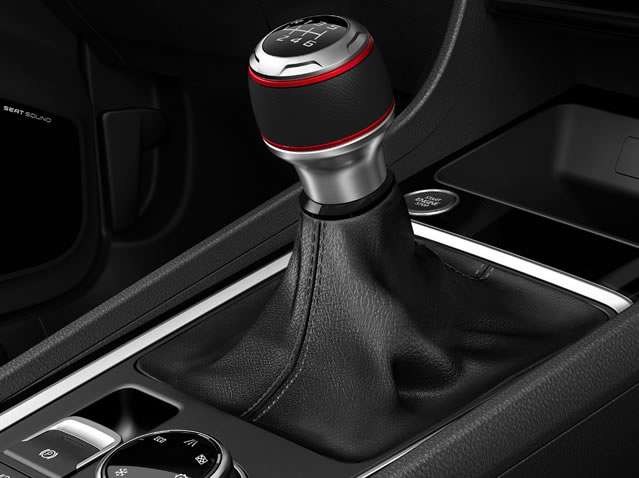 Emotion Red 6sp off-road knob